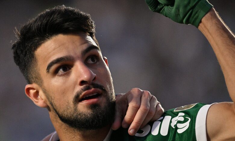 Palmeiras e Flaco López marcam gol antes de acidente de trânsito