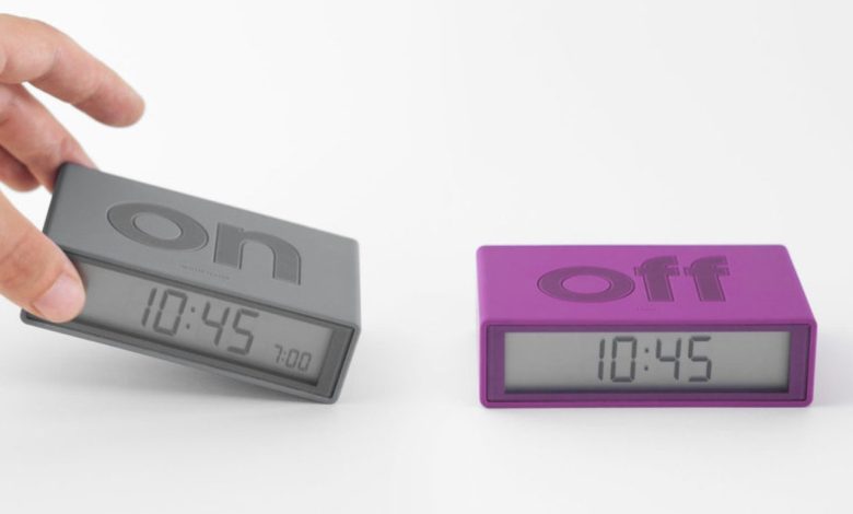 Flip Alarm Clock revoluciona design para desligar snooze