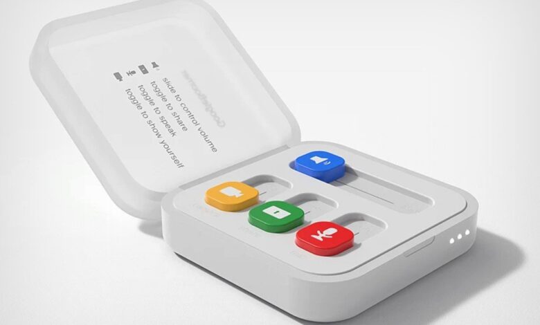 Google lança MacroPad que evita microfones silenciados em reuniões