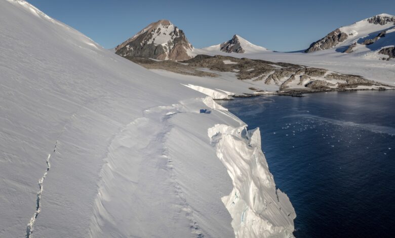 Satélites da NASA mostram ganho de gelo na Antártica