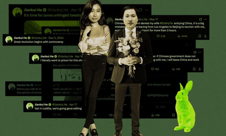 Cathy Tie se une à biomanufatura de He Jiankui