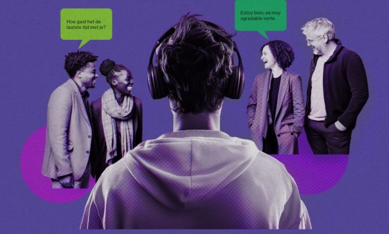 Novo sistema AI traduz vozes múltiplas em fones com machine learning