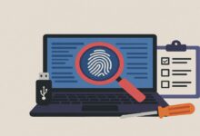 Detective investiga ataque de ransomware com forense digital