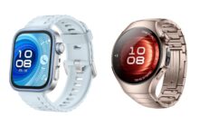 Huawei redefine o design de wearables com WATCH 5 e FIT 4