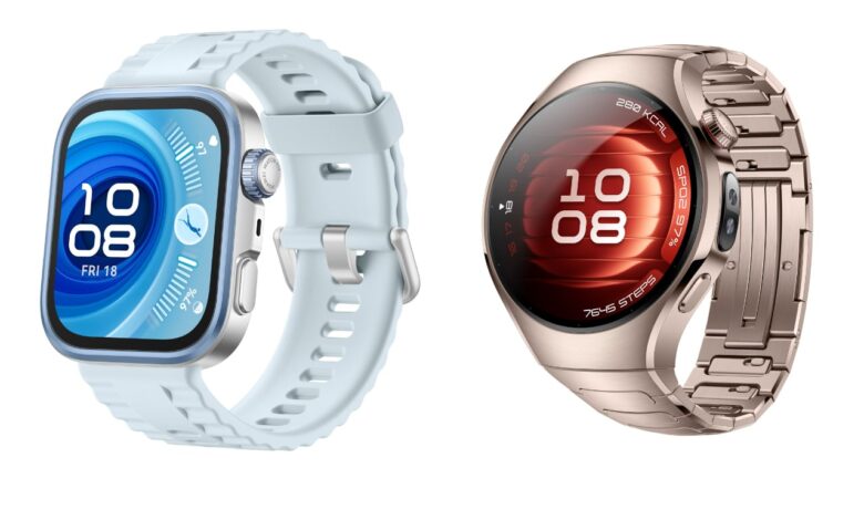 Huawei redefine o design de wearables com WATCH 5 e FIT 4