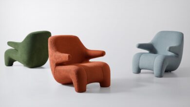 Cadeira Hug Me une conforto e design escultural no mobiliário