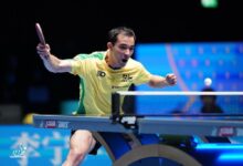 Hugo Calderano brilha em Mundial de Tênis de Mesa