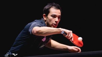 Hugo Calderano fatura vitória nas quartas do Mundial