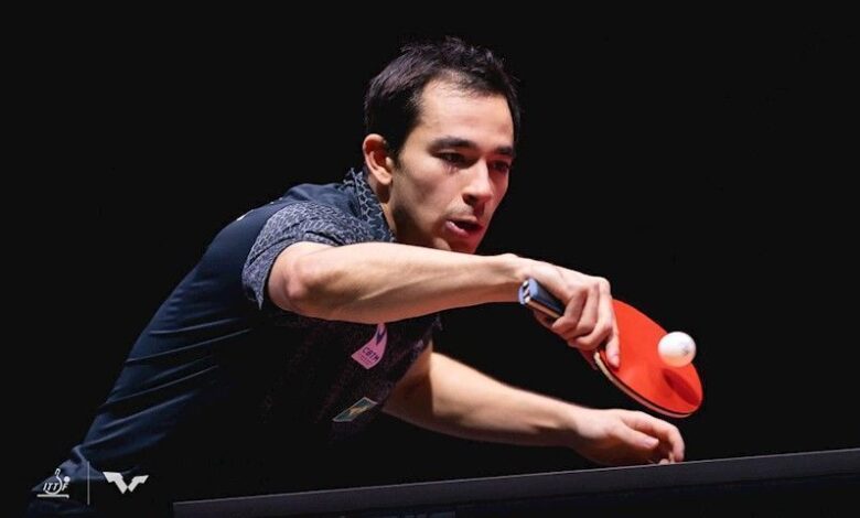Hugo Calderano fatura vitória nas quartas do Mundial