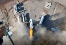 Blue Origin lança foguete com 1º neozelandês no espaço