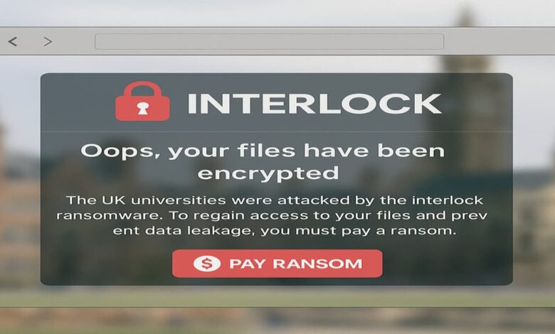 Interlock ransomware utiliza novo malware NodeSnake no UK