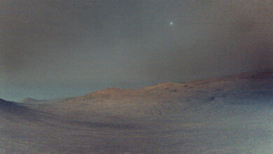 NASA captura lua em ascensão em Marte pelo rover Perseverance