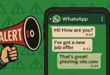 Scammers se passam por governo no WhatsApp e atacam candidatos