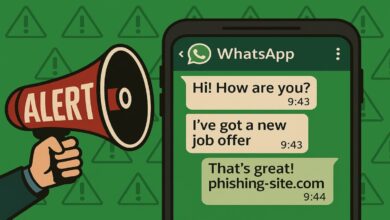 Scammers se passam por governo no WhatsApp e atacam candidatos