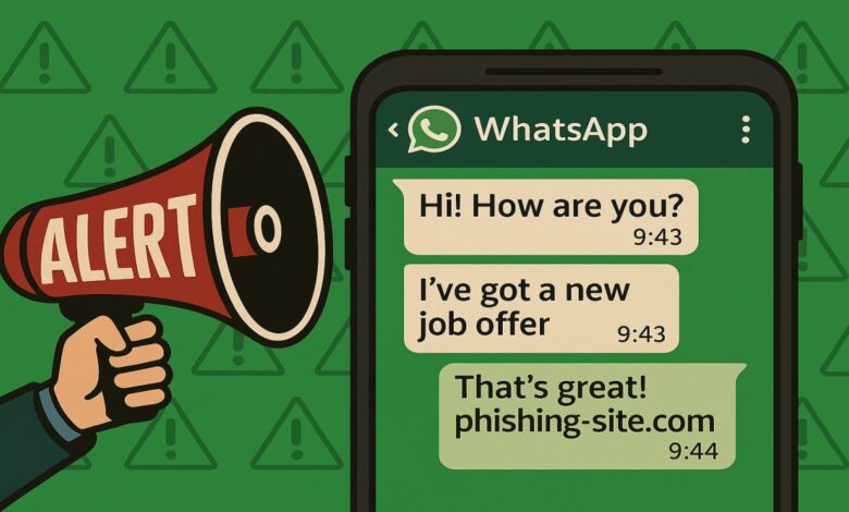 Scammers se passam por governo no WhatsApp e atacam candidatos