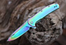 Kershaw lança design de faca com acabamento rainbow mesmerizing