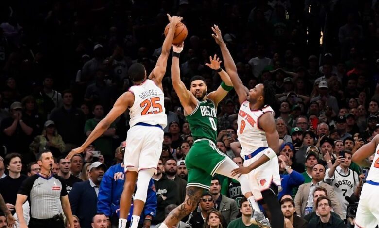Knicks vencem Celtics de virada e abrem 2 a 0 na semifinal NBA