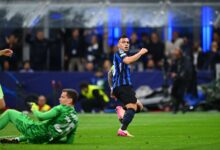 Inter abre o placar com gol de Lautaro contra Barcelona