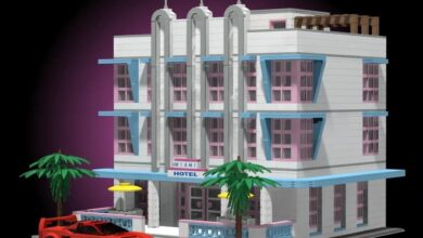 LEGO cria hotel Miami Vice City em design inovador antes de GTA 6