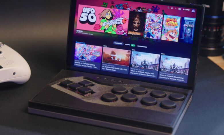 Lenovo transforma handheld PC em máquina de arcade portátil