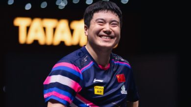 Hugo Calderano enfrenta Liang Jingkun em semifinal decisiva