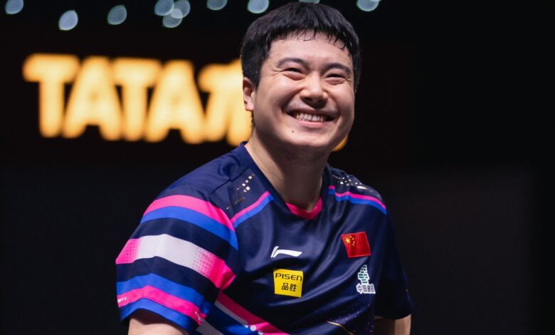 Hugo Calderano enfrenta Liang Jingkun em semifinal decisiva