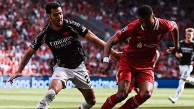 Arsenal empata com Liverpool após sair perdendo por 2 a 0