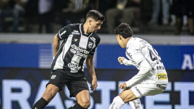 Santos empata com Ceará e permanece na zona de rebaixamento