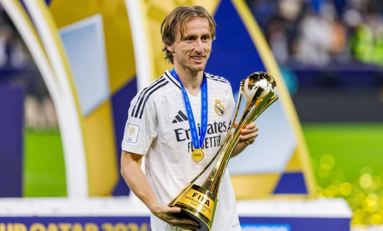 Real Madrid conquista títulos com Luka Modric na equipe
