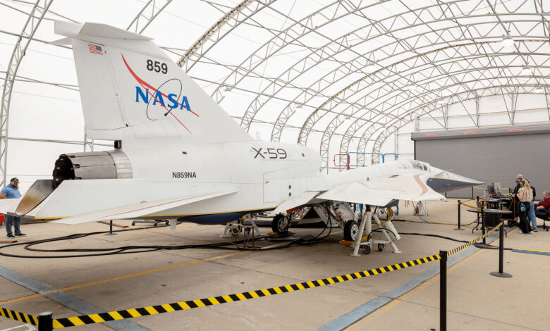 NASA simula voo supersônico silencioso em novas pesquisas
