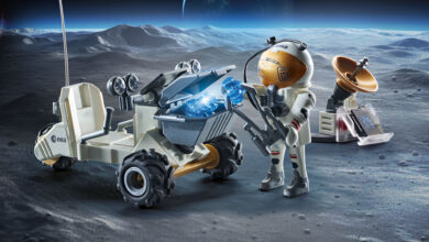 ESA e Playmobil lançam kit de missão lunar para crianças