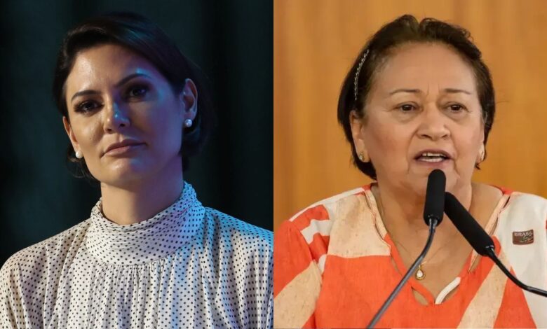 Michelle agradece governadora do PT por suporte a Bolsonaro no governo RN