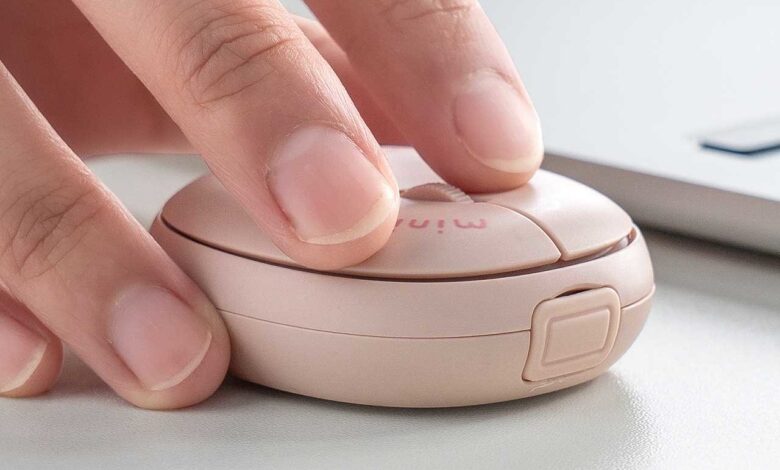Ultra-compact Bluetooth mouse revoluciona design de produto