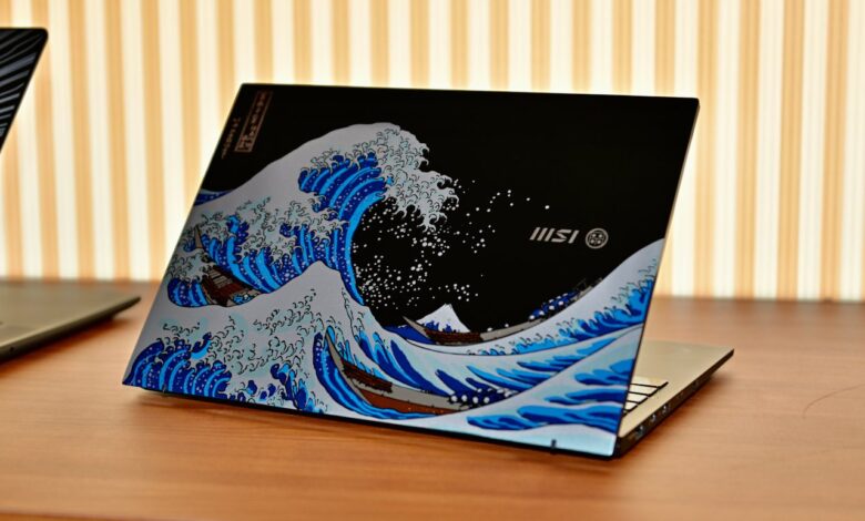 MSI lança Prestige 13 AI+ Ukiyo-e Edition com design inovador