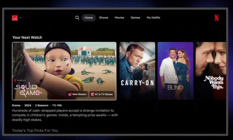 Netflix lança busca com GenAI e recomendações por AI