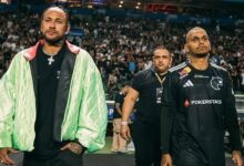 Neymar brilha com novo visual na final da Kings League Brasil