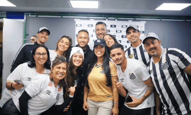 Santos promove encontro com Neymar em jogo do Brasileirão