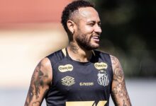 Neymar treina e pode atuar em clássico contra o Santos