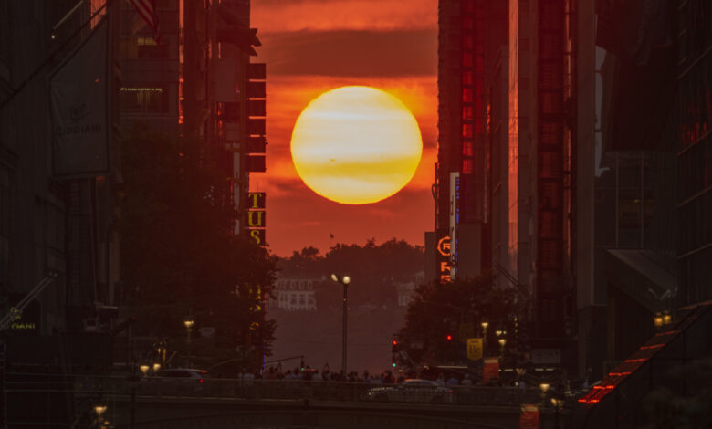 NASA orienta como ver o Manhattanhenge em 2025