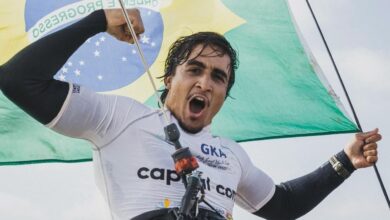 Brasileiro conquista título no Mundial de Kitesurf