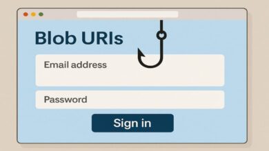 Phishing usa Blob URIs para ataques com páginas falsas de login