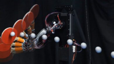 Rede neural aperfeiçoa robô de ping pong com alta precisão