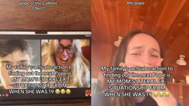 Vídeo viral sobre mulher e o Papa desmente cultura geek