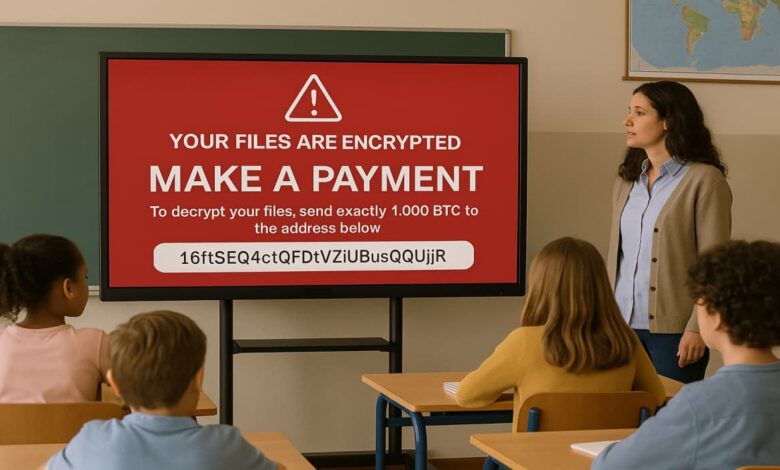 PowerSchool paga ransomware e hackers atacam professores