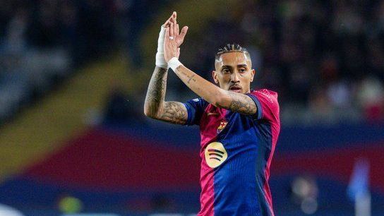 Raphinha complica disputa pela Bola de Ouro após derrota na Champions