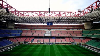 Uefa critica infraestrutura e destaca derrota do futebol italiano