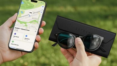 Satechi integra ‘Find My’ em case de óculos para design prático