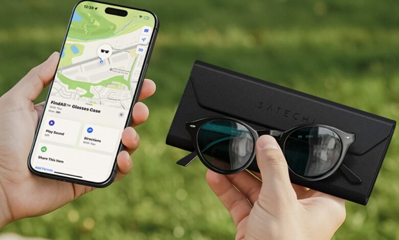 Satechi integra ‘Find My’ em case de óculos para design prático