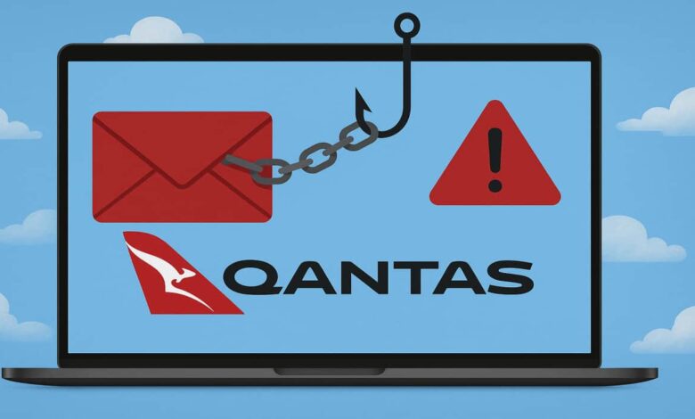 Qantas sofre ataque de phishing para roubo de cartão de crédito