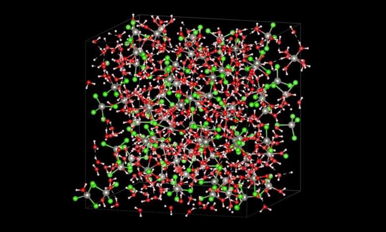 Deep learning revela eletrólito de bateria de zinco-íon